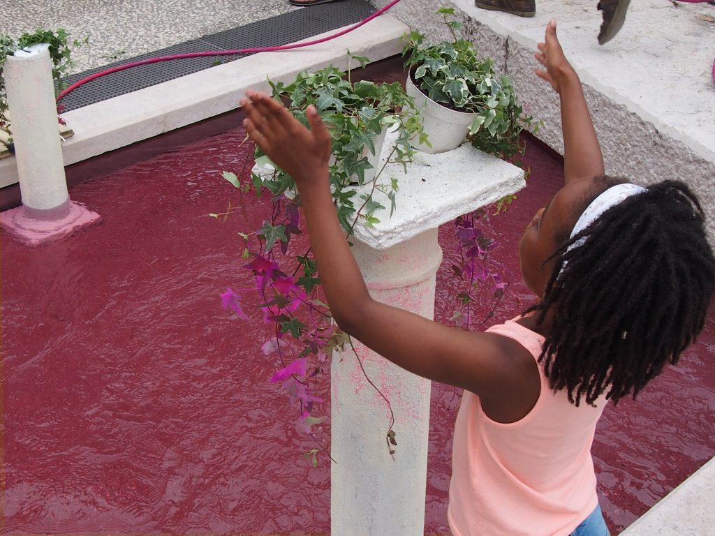 Installation sonore interactive, scénographie espace public Audrey Vermont