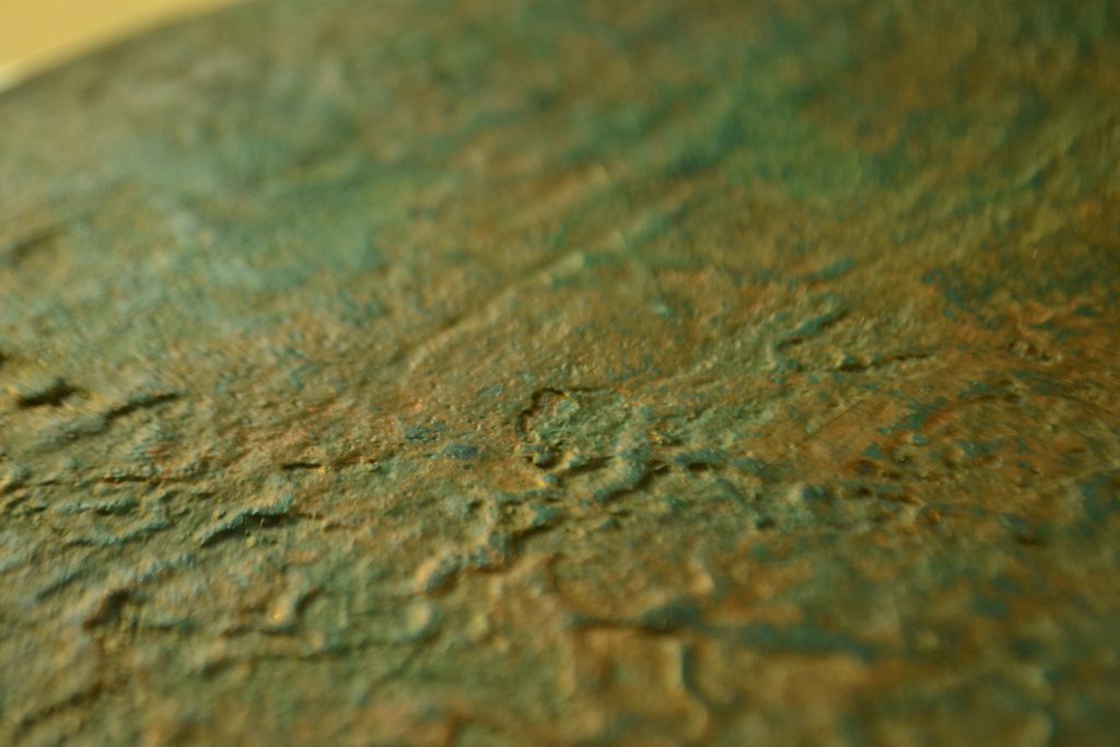 Effet cuivré Décoration textile Costume